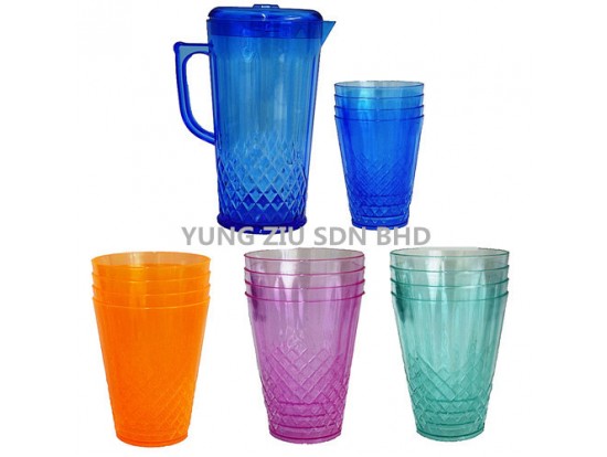 XJ-8105#PLASTIC JUG +4 CUP